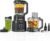 Ninja Kitchen System, BlendSense Tech, 72 oz, 1800PW, Black, TB401 | BlendSense Tech for smoothies, cookie dough, salsa & more. 8-cup processor bowl, 24-oz cup, 1800 peak watts.