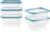 Snapware Plastic Total Solution 5-Pack (3-Cup) Food Storage Containers Set, Leakproof & Airtight Plastic Locking Lids Rectangular Tupperware, Non-Toxic BPA-Free Lids, Microwave Dishwasher Freezer Safe