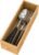 Bamboo Kitchen Drawer Organizer 9″x 3″, Storage Box for Utensil Organizer | Wooden Silverware Tray Cutlery Holder Flatware Containers, Multi-Use Deep Drawer Dividers Organizer for Bathroom, Jewelry