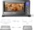 TOSHIBA 10-in-1 Convection Toaster Oven, 6-Slice Countertop Oven, 1500W | Bake, Broil, Rotisserie & Pizza Functions, LCD Knob Controls, 6 Accessories, with Toast, 1500W, Black Stainless Steel