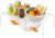 Ravinte 1 Pack Freezer Shelf Organizer, Expandable Cabinet Storage Shelf with Rustproof Metal Wire, Adjustable Kitchen Cabinet Organizer Spice Rack for Frige, Pantry, Cupboard, Countertop – White