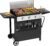 Captiva Designs Griddle Propane Gas Grill Detachable Table Top Grill | 28″ Flat Top with Ceramic Coated Cast Iron Pan, 3-Burner Grills, 33,000 BTU Output for Outdoor Barbecue, Cooking and Party
