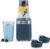 Hamilton Beach Portable Blender for Smoothies With 2 Blend & Go Jars | 2 14 oz. Personal Blender Jars and Lids | Powerful 400 Watt Motor | Stainless Steel Blades | Kitchen Makeover Blue | 51202J
