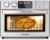 28QT Air Fryer Toaster Oven Combo, Large 12-in-1 Convection Countertop Oven with Next-Gen HeatWave Convection, 3-Layer Cooking, Rotisserie for Chicken, Fits 11″ Pizza, All Accessories, Silver-tone