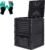 Compost Bin Outdoor, 80 Gallon Large Garden Composter, Black | Large 300L capacity with BPA-free construction, secure flip-latch lid, and easy assembly for garden, kitchen, and yard waste.