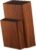 Universal Knife Block without Knives, Acacia Wood Knife Holder/Knife Organizer with Removable Plastic Bristles for Kitchen Counter Knife Storage Rack