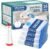 Vacuum Seal Bags for Clothing with Rechargeable Electric Pump,16Pcs | (4Jumbo 4Large 4Medium 4Small) Vacuum Storage Bag for Travel &Home Storage, Space Saver for Luggage, Bedding, Clothes