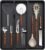Lifewit Utensil Organizer for Kitchen Drawer, Expandable Cooking Silverware Tray, Adjustable Cutlery Flatware Holder, Plastic Spatula Tools Storage Divider, 14.4 x 15.8″, Black