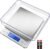 Fuzion Digital Gram Scale .01 Gram Accuracy, 500g Small Jewelry Scale | Small Kitchen Food Scale with 2 Trays for Herb, Powder, Coffee, Gold, Coin – Weight Gram and Oz