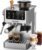 AIRMSEN Espresso Machines with Burr Grinder, 20 Bar, Milk Frother Steam Wand, Stainless Steel Coffee Maker for Home – Cappuccino Latte & ​​Cold Brew​​ Iced Coffee Maker & Americano