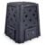 Redmon Outdoor Compost Bin with Lift Off Lid, 4-Door Access & Vent Holes, 65 Gallon, Black – Composting Bin Container for Kitchen Food Waste Recycling | 4 Door Access Composting Bin Container for Kitchen Food Waste Recycling