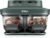 Ninja Crispi DualZone Glass Countertop Air Fryer, Vista Green, DD101GN2 | 6-in-1, Air fry, bake, dehydrate, max crisp, roast, recrisp, 1785W, 450F max, 2x4Qt glass containers
