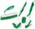 Libman Heavy Duty Scrub Brush Kit | Cleaning Brushes for Household Use | Tub Scrubber | Easy Grip Scrub Brush | Big Job Kitchen Brush | Dual Sided Tile & Grout Brush | 3 Different Brushes Included
