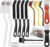 15PCS Crevice Cleaning Brush Hard Bristle Grout Cleaner Brush with Box | Cleaning Brush Cleaning Supplies for Bathroom, Kitchen, Window Sill, Tile Corners & Household Deep Cleaning