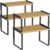 Goozii Cabinet Shelf Organizer Set of 4, Kitchen Counter Shelf Riser for Plates Dishes Cups Mugs Spices, Pantry Cupboard Cabinet Organizers and Storage Shelves Rack Insert for Countertop (Bamboo Wood)