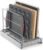 NestSprout Pull Out Cabinet Organizer for Cutting Board, Cookie Sheet, Baking Sheet, Stainless Steel Sliding Rack for Bakeware & Trays, Heavy-Duty Cutting Board Organizer 9”W x 16.5”D | Stainless Steel Sliding Rack for Bakeware & Trays, Heavy-Duty Cutting Board Organizer