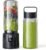 COKUNST Portable Blender, Small Smoothie & Shake Maker with LED Display | 8 Blades, 22000 RPM, USB C Rechargeable Personal Blender, Extra Lid, lightweight for Travel, Office, Home, 17oz, Black