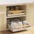 2 Pack No-Drill Pull Out Cabinet Organizer 15.3” Deep Expandable Slide Out Drawers for Kitchen Pantry & Under Sink Storage, Adhesive Nano Film Mount, White