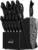 Knife Set, 15 Pieces Kitchen Knife Set with Built in Sharpener, High Carbon German Stainless Steel Knife Block Set, Dishwasher Safe, Fathers Day Gift for Men