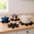 9Pcs Felt Pot and Pan Protectors, 3 Sizes (15″, 13.8″, 10.2″) Pots and Pans Dividers, Anti-Scratch Cookware Protectors for Kitchen