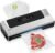 Bonsenkitchen Vacuum Sealer Machine, Multiple Modes For Meal Prep,Silver | Compact Vacuum Sealer for Kitchen Storage & Sous-Vide,External Vacuum System,6x Longer Freshness,5 Vacuum Bags