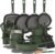 CAROTE 31pcs Pots and Pans Set, Nonstick Cookware Set | Egg Pan, Steamer & Durable Silicone Utensils, Even Heating, All-Stovetop Compatible, Green
