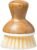 Full Circle Bubbly Palm Brush – Family Safe, Formaldehyde-Free – Ergonomic Palm Scrubber with Handle for Kitchen Cleaning, Dish Scrub Brush for Nonstick, Cast Iron & Sink, White