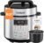 Fullwill 8QT Electric Pressure Cooker Max, 1200W Fast Cooking, 12-in-1 Multi-Use Programmable with Ceramic Non Stick Pot for Sauté, Slow Cook, Steam, Yogurt, Ideal for Family Meals & Gatherings