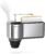 simplehuman Sink Caddy, Sponge Holder for Kitchen Sink with Compartment Dividers, 4 Suction Cups & Wire Ledge Hanger for Secure Mount, Vented Base for Fast Drying, Brushed Stainless Steel