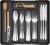 Lifewit Silverware Organizer for Drawer, Expandable Utensil Tray, BPA-Free Adjustable Cutlery Holder for Kitchen Storage, 8.1-13.9 x 11.3, Black