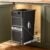 Pull Out Trash Can Under Cabinet with Handle, Under Sink Pull Out Kit, Basic