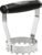 Serrated Hand Chopper for Kitchen, Metal Food Chopper Manual Hand | 3 inch Stainless Steel, Ergonomic Grip Handle, Dishwasher Safe, Chop Nut/Collard/Tuna/Salad/Boiled Eggs/Ground Beef