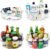 4 Pack Lazy Susan 11.5″ Inch Turntable Organizer Organization Storage Container Bins Spice Rack Cabinet Rotating Condiment for Pantry Countertop Kitchen Vanity Bathroom Jewelry Holder Clear | Pantry Organizers and Storage Container Bins Spice Rack Cabinet Condiment for Countertop Kitchen Fridge Bathroom Holder Clear