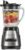 Hamilton Beach Power Elite Blender For Smoothies With Wave Action System | 40 oz. Glass Jar | 12 Functions Including Puree, Crush Ice | 700 Watts | Black | 58148AG