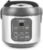 AROMA Professional Digital Rice Cooker, Multicooker, 4-Cup (Uncooked) / 8-Cup (Cooked), Steamer, Slow Cooker, Grain Cooker, 2Qt, Stainless Steel Exterior, ARC-994SG