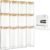 LIBWYS 12-Pack Square Glass Storage Jars with Bamboo Lids (0.6Qt/1.06Qt) – Stackable Food Containers for Pantry Organization, Coffee, Flour, Snacks, Tea | Kitchen Canisters Set | Stackable Dry Food Containers for Pantry Organization, Coffee, Flour, Snacks, Tea, Pasta, Spaghetti | Kitchen Canisters Set