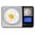 KitchenTour Dual Platform Digital Kitchen Food Scale, 0.001oz/33lb | Tare Function, 7 Units, Weight Summation, LCD Display, for Home Cooking Baking Meal Prep Sourdough Bread, Stainless Steel