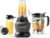 Nutribullet Full-Size Blender Combo, Single-Serve & Large Capacity, 1200W, 64oz Pitcher, 32oz Cup, Extractor Blade, 3-Speed, Pulse, Smoothies, Soups, Sauces, Easy Cleaning, Dark Gray, NBF50500