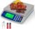 Large Digital Kitchen Scale 30KG Commercial Food Scale 66LB for Baking Bread Meat Stainless Steel Price Computing Scale LCD Display,Prep Counting Scale for Parts and Coins Adapter Included
