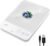 Etekcity 22lb Food Kitchen Scale, USB Rechargeable, IPX6 Waterproof | Digital scale with grams & ounces, 1g precision, 5 weight units, tare, ideal for baking and meal prep, White