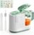 Momcozy AutoMeal Baby Food Maker – One-Step Auto Steam & Blend Food Processor, 15oz Large Cup & 6-Blade Design, Self-Cleaning, Auto 3-Stage Texture Settings for Effortless Homemade Baby Puree | One-Step Auto Steam & Blend Food Processor, 15oz Cup, 6-Blade Design, Self-Cleaning & Auto Texture Control for Baby Purees