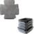 Evelots Extra-Thick Felt Pot and Pan Protectors, Cookware Dividers, 6-Pack | Creates a Soft Barrier Between Stacked Pieces to Help Prevent Scratches, Chips and Scuffs While Keeping Surfaces Damage-Free.