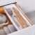 YouCopia DrawerFit® Sliding Drawer Bin, Expandable and Adjustable Kitchen Storage Organizer, Speckled White