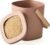 Bamboozle – 1 Gallon Compost Bin, Comes with Hemp-Based Filter, Sustainable Materials, Indoor Countertop Composter, Home & Garden Supplies, Terracotta