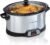 Hamilton Beach Set & Forget 8 Quart Programmable Slow Cooker | Flexible Cooking Options With 3 Heat and Adjustable Time Settings | Dishwasher-Safe Stoneware Crock & Glass Lid | Silver