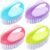 Scrubbing Brushes for Cleaning Small Scrub Brush with Nylon Stiff Bristles | 4 Pack Heavy-Duty Scrubber Cleaner Brush Multi-Purpose Cleaning Brush for Bathroom,Showe,Sink,Kitchen,Bathtub,Floor -Compact