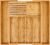 VaeFae Bamboo Silverware Drawer Organizer, 7 Slots, Natural | Expandable Cutlery and Utensil Holder for Silverware, Removable Knife Dividers, 43 cm D x 32-55 cm W, 5-7 Slots, Natural