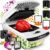 Fullstar Pro Original Vegetable Chopper & Spiralizer, Kitchen Prep Tool | 4 in 1 Veggie Slicer, Onion & Fruit Cutter with Sharp Stainless Steel Blades & Container, All-in-One Food Prep Tool (White)