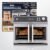 Ninja French Door Premier Air Fry Oven, 10-in-1, 20.3 Qt, Stainless, FO101 | 450F cyclonic air, PFAS-free surface, Air fry, sear crisp, bake, broil, toast, dehydrate