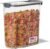 Rubbermaid Brilliance Airtight Cereal Food Storage Container, Shatterproof, BPA-Free and Dishwasher-Safe, 32oz Capacity